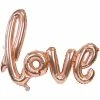Laceys Rose Gold Script Love Balloon