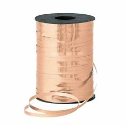 SA Balloons Balloonery Metallic Rose Gold Balloon Ribbon (SELECT HOW MANY METRES)