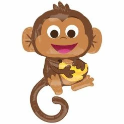 SA Balloons Happy Monkey Foil Balloon