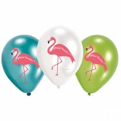 SA Balloons Assorted Flamingo Balloons (6)