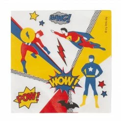 My Little Day Tabletop Superhero Napkins