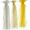 ROFOR DIY Cream Yellow Tassel Garland Mediterranean